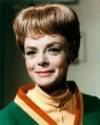 The photo image of June Lockhart, starring in the movie "Strange Invaders"