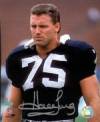 The photo image of Howie Long, starring in the movie "Firestorm"