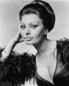 The photo image of Sophia Loren, starring in the movie "Nine"