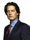 The photo image of Kyle MacLachlan, starring in the movie "The Doors"