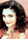 The photo image of Mary Elizabeth Mastrantonio, starring in the movie "Robin Hood: Prince of Thieves"