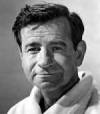 The photo image of Walter Matthau, starring in the movie "I.Q."