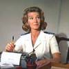The photo image of Lois Maxwell, starring in the movie "007 Goldfinger"