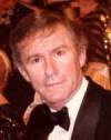 The photo image of Roddy McDowall, starring in the movie "Star Hunter"