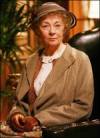 The photo image of Geraldine McEwan, starring in the movie "Marple: The Body in the Library"