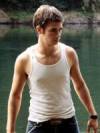 The photo image of Scott Mechlowicz, starring in the movie "Peaceful Warrior"