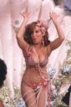 The photo image of Bette Midler, starring in the movie "Beaches"