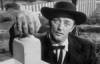 The photo image of Robert Mitchum, starring in the movie "Dead Man"