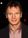 The photo image of Liam Neeson, starring in the movie "Love Actually"