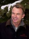 The photo image of Sam Neill, starring in the movie "In the Mouth of Madness"