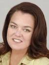 The photo image of Rosie O'Donnell, starring in the movie "Sleepless in Seattle"