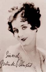 The photo image of Gertrude Olmstead. Down load movies of the actor Gertrude Olmstead. Enjoy the super quality of films where Gertrude Olmstead starred in.