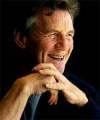 The photo image of Michael Palin, starring in the movie "Life of Brian"