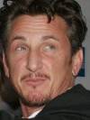 The photo image of Sean Penn, starring in the movie "Milk"