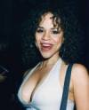The photo image of Rosie Perez, starring in the movie "Just Like the Son"