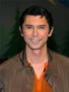The photo image of Lou Diamond Phillips, starring in the movie "Bats"