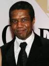 The photo image of Hugh Quarshie, starring in the movie "Highlander"