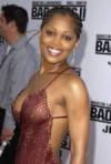 The photo image of Theresa Randle, starring in the movie "Space Jam"