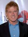 The photo image of Robert Redford, starring in the movie "The Natural"