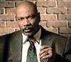 The photo image of Ving Rhames, starring in the movie "Mission: Impossible"