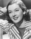 The photo image of Rosalind Russell, starring in the movie "The Trouble with Angels"