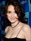 The photo image of Winona Ryder, starring in the movie "How to Make an American Quilt"