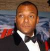 The photo image of Colin Salmon, starring in the movie "Tomorrow Never Dies"