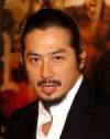 The photo image of Hiroyuki Sanada, starring in the movie "Sunshine"