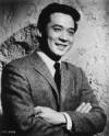 The photo image of James Shigeta, starring in the movie "Flower Drum Song"