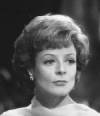 The photo image of Maggie Smith, starring in the movie "Evil Under the Sun"