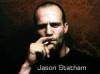 The photo image of Jason Statham, starring in the movie "Lock, Stock and Two Smoking Barrels"