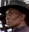 The photo image of Woody Strode, starring in the movie "Vigilante"