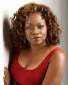 The photo image of Regina Taylor, starring in the movie "Lean on Me"