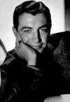 The photo image of Robert Taylor, starring in the movie "The Hard Word"