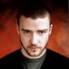 The photo image of Justin Timberlake, starring in the movie "The Love Guru"