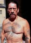 The photo image of Danny Trejo, starring in the movie "La linea"