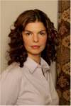 The photo image of Jeanne Tripplehorn, starring in the movie "The Moguls"