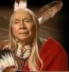 The photo image of Floyd 'Red Crow' Westerman, starring in the movie "Dances with Wolves"