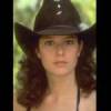 The photo image of Debra Winger, starring in the movie "Terms of Endearment"