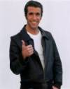 The photo image of Henry Winkler, starring in the movie "Down to You"