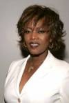 The photo image of Alfre Woodard, starring in the movie "Scrooged"