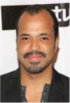 The photo image of Jeffrey Wright, starring in the movie "Ali"