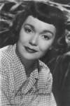 The photo image of Jane Wyman, starring in the movie "All That Heaven Allows"