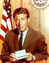 The photo image of Efrem Zimbalist Jr., starring in the movie "Hot Shots!"