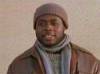 The photo image of Kwesi Ameyaw, starring in the movie "Phantom Racer"
