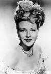 The photo image of Evelyn Ankers, starring in the movie "The Pearl of Death"