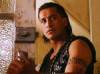 The photo image of Julian Arahanga, starring in the movie "Once Were Warriors"