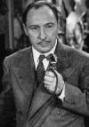 The photo image of Lionel Atwill, starring in the movie "Mr. Moto Takes a Vacation"