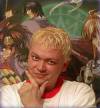 The photo image of Greg Ayres, starring in the movie "Macross"