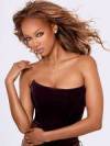 The photo image of Tyra Banks, starring in the movie "Coyote Ugly"